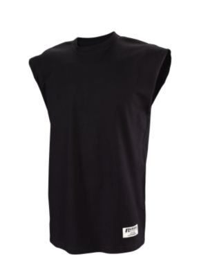 Men's Cotton Performance Muscle Tee - Black