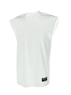 Men's Cotton Performance Muscle Tee - White