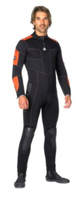 Men's W2 7MM Back-Zip Fullsuit, Wetsuit 