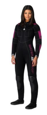 Women's W2 7MM Back-Zip Fullsuit, Wetsuit 