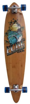 Honolua Bay Bamboo Laminate Longboard