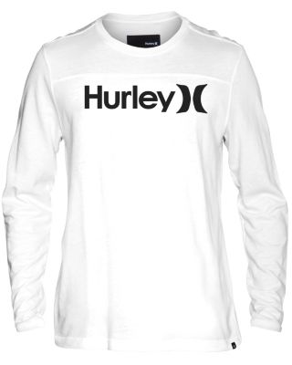 Men's One & Only T LS-White