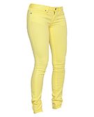 Women's 81 Skinny 5 pocket Twill Legging - Yellow