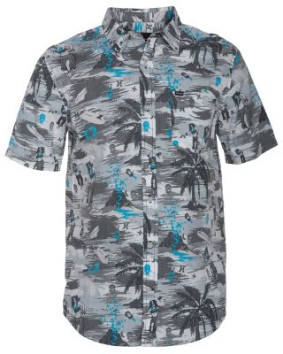 Men's Suarez SS Woven Shirt - Black