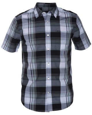 Men's Copter SS Woven Shirt - Black