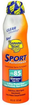 Sport Performance UltraMist Sunscreen SPF 85 Clear Spray