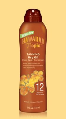 Tanning Dry Oil Clear Spray - SPF 12