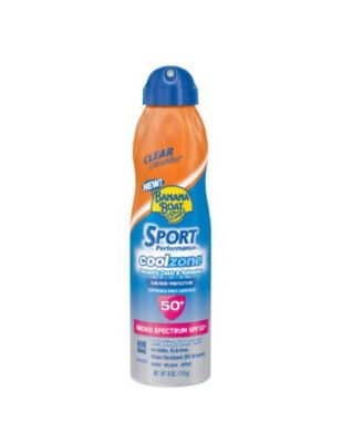 Ultra Mist Sport Performance Cool Zone Sunscreen Clear Spray  SPF 50  6oz