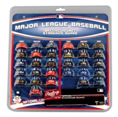MLB Micro Pack Batting Helmet Standings Board