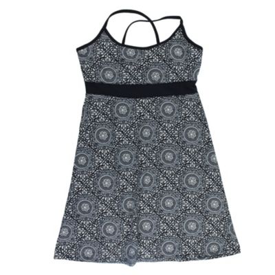Women's Fiji Dress - Black Patterned