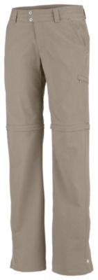 Women's Silver Ridge Full Leg Convertible Pant Regular - Khaki