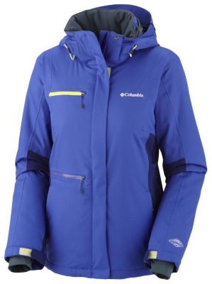 Women's Grid Line Jacket - Purple