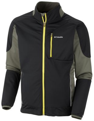 Men's Windefend Trail Jacket - Black Patterned