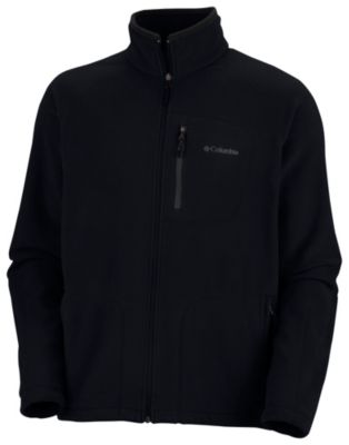 Men's Fast Trek II Full Zip Fleece - Black