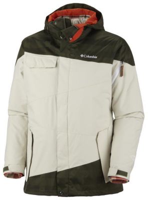 Men's Hells Mountain Interchange Jacket - Green Patterned