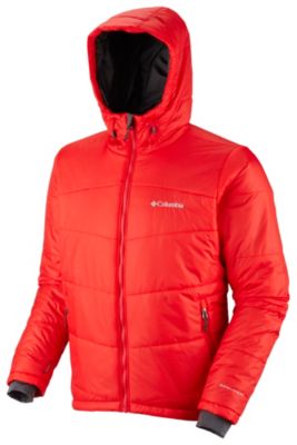 Men's Shimmer Me Timbers II Hooded Jacket - Red