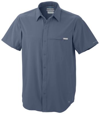 Men's Freeze Degree Short Sleeve Shirt - Gray