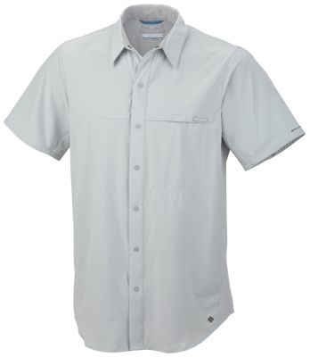 Men's Freeze Degree Short Sleeve Shirt - Gray