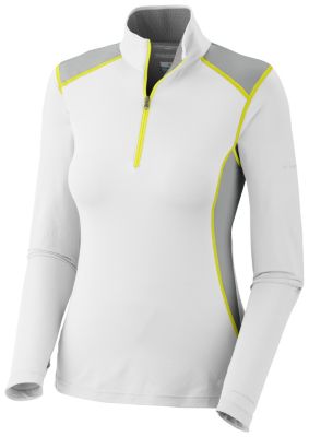 Women's Freeze Degree 1/2 Zip Top - White