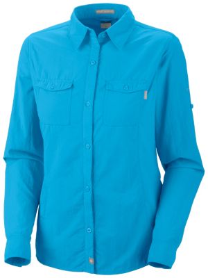 Women's Insect Blocker Long Sleeve Shirt - Blue
