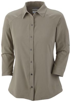 Women's Global Adventure 3Q Shirt - Khaki