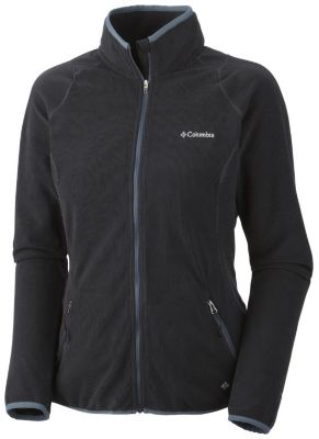 Women's Summit Rush Full Zip Jacket - Black