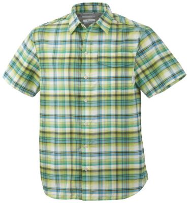 Men's Hyperglide Short Sleeve - Green Patterned