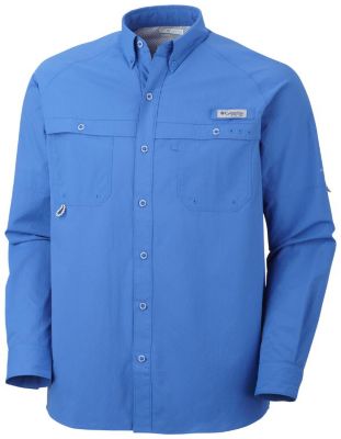 Men's Terminal Zero Long Sleeve Woven - Blue