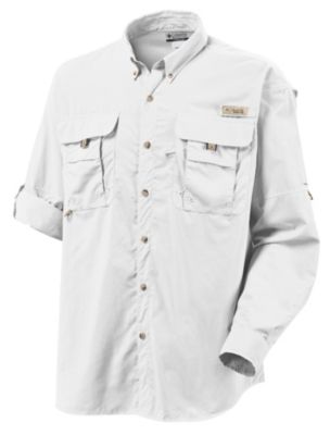 Men's Bahama II Long Sleeve Shirt - White