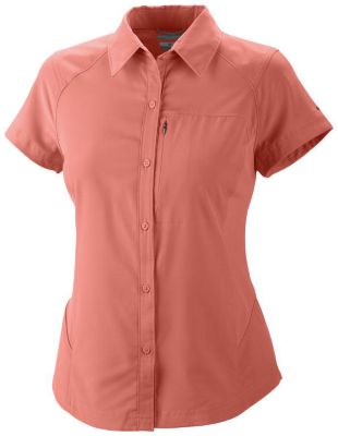 Women's Silver Ridge Short Sleeve Shirt - Orange