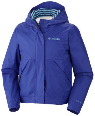 Girls' Spring Dew Rain Jacket - Purple