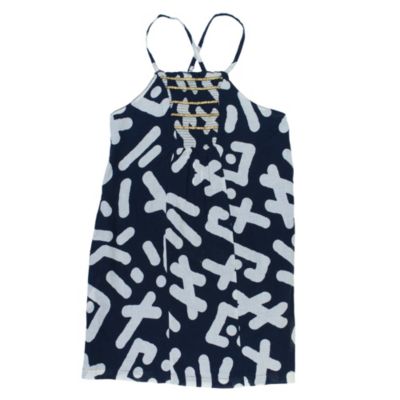 Women's Water Tribe Dress - Black
