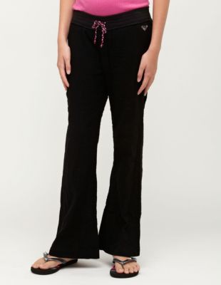 Girl's Lovely Bloom Pant - Black