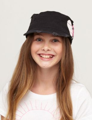 Girl's Calm Sea Military Hat