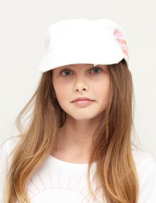 Girl's Calm Sea Military Hat