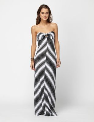 Women's Indian Beach Maxi Dress - Black