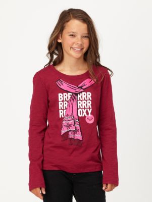 Girls' Frost Bitten Long Sleeve Tee - Pink
