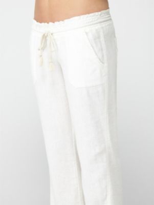 Women's Ocean Side Beach Pant - White