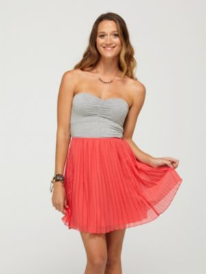 Women's One Day Soon Tube Dress - Pink