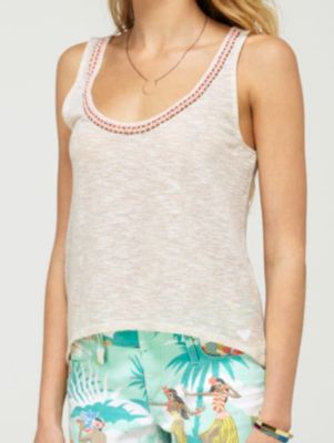 Women's Off the Lake Tank - White
