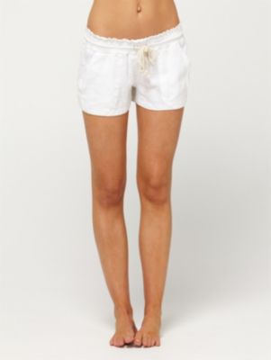 Women's Ocean Side Beach Short - White