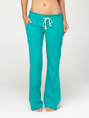 Women's Ocean Side Beach Pant - Green