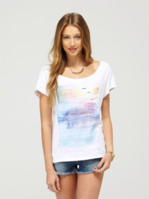 Women's Radiate Fleece Top - White
