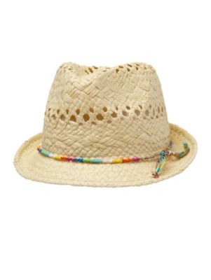 Girls' Summer Tide Straw Fedora