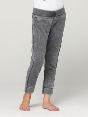Girls' Von Voyage Fleece Capri - Black