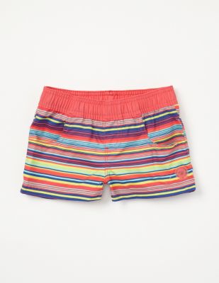 Girls' Sea Side Sun Shore 4-6 Boardie - Coral