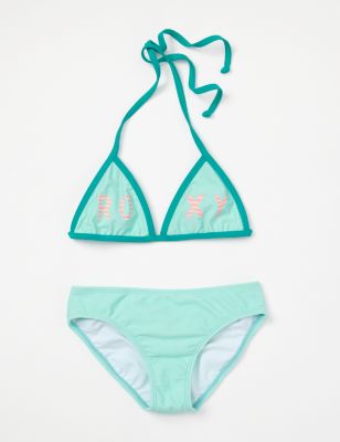 Girls' Wild and Free Tiki Tri 2 Piece Swimsuit - Green