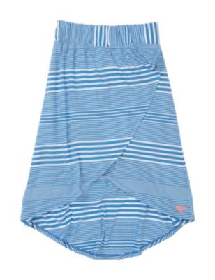 Girls' Tide Pools Hi Lo Skirt - Blue Patterned