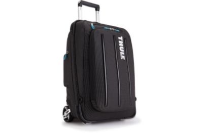 Crossover 38 Liter Rolling Carry-On with Laptop - Black