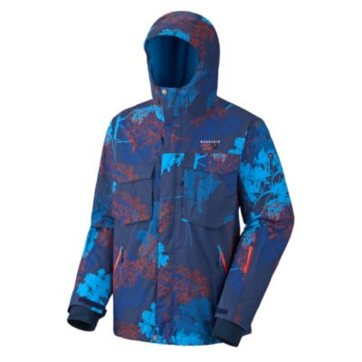Men's Frenetic Jacket - Blue Patterned